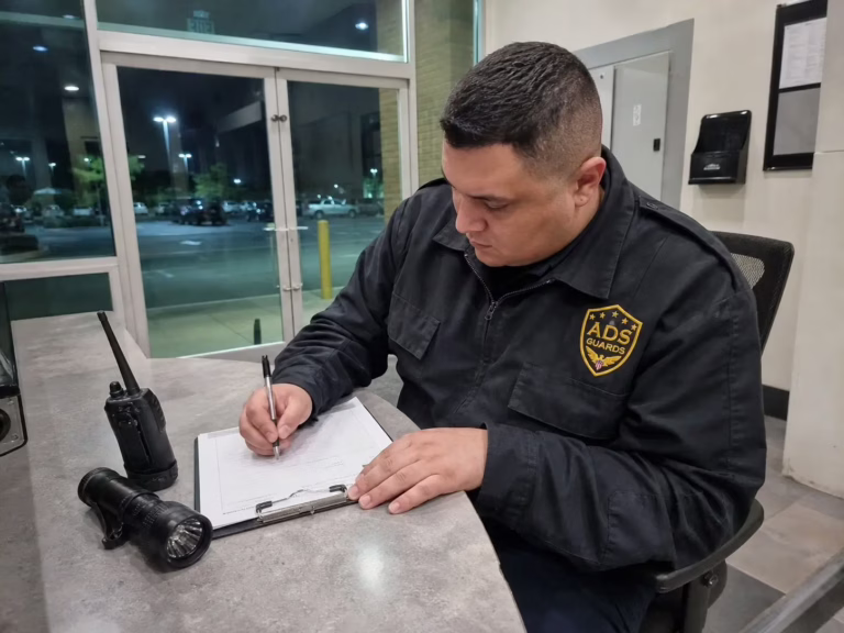 security guard incident report